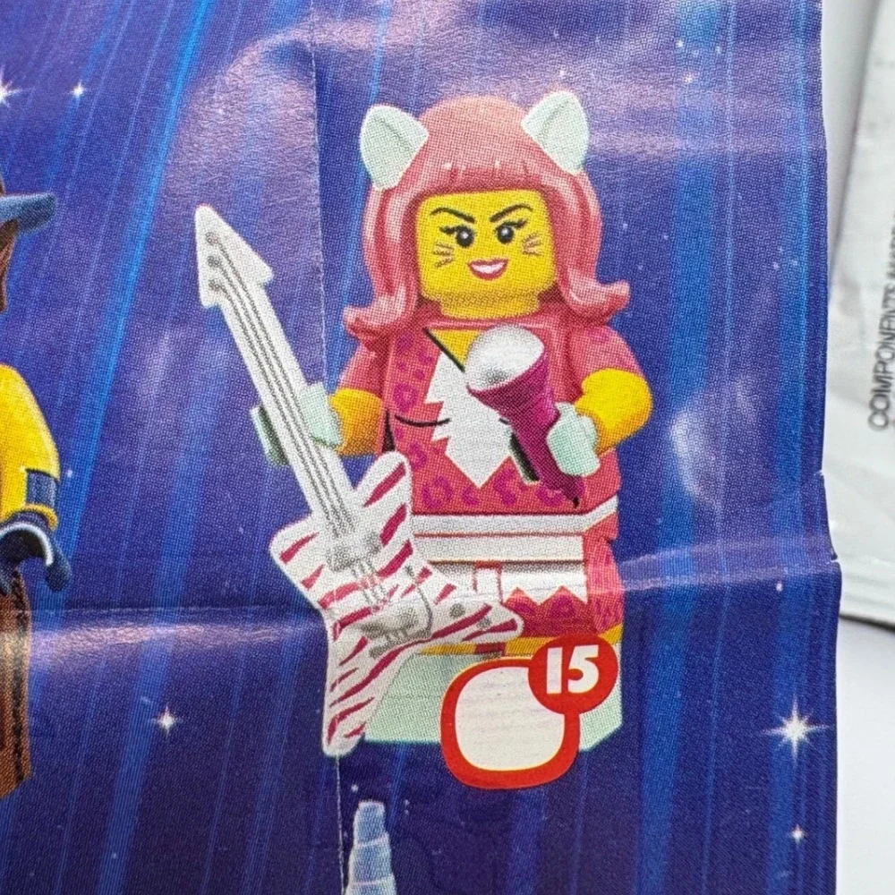 Lego The Movie Series 2 71023 Collectible Minifigure Bags Lot of 2 Opened #7 #15